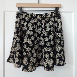 Lush Brand Floral Mini Skirt